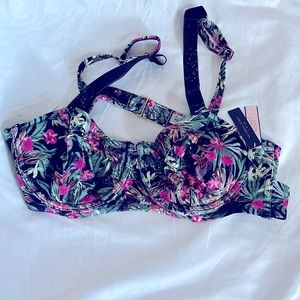 Victoria' Secret Strap Floral Top Bikini